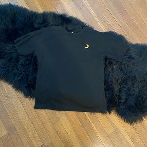 Embroidered Moon T Shirt